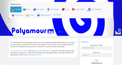 Desktop Screenshot of polyamour.be