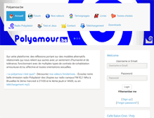 Tablet Screenshot of polyamour.be